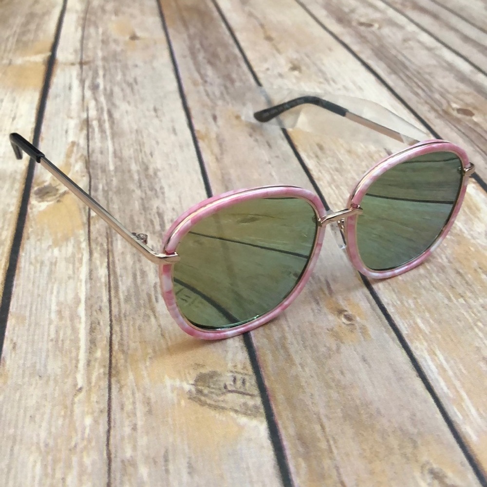 BRAND NEW Kids Confetti Sunglasses - Pink